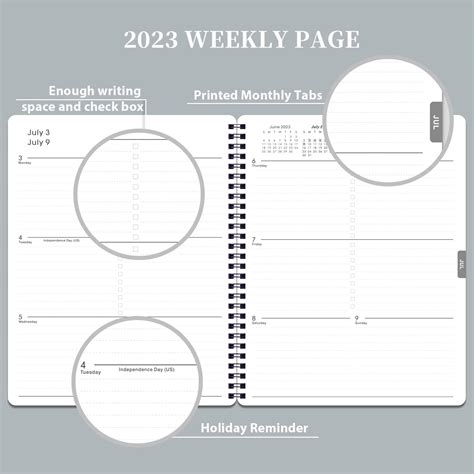 Buy 2023 Planner - Weekly and Monthly Planner 2023, 8'' x 10'', Jan ...