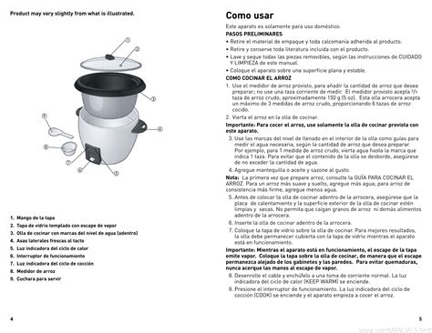 Black And Decker Rice Cooker Manual Pdf at Natasha Jerry blog