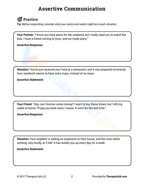 Image result for Assertive Communication Exercises