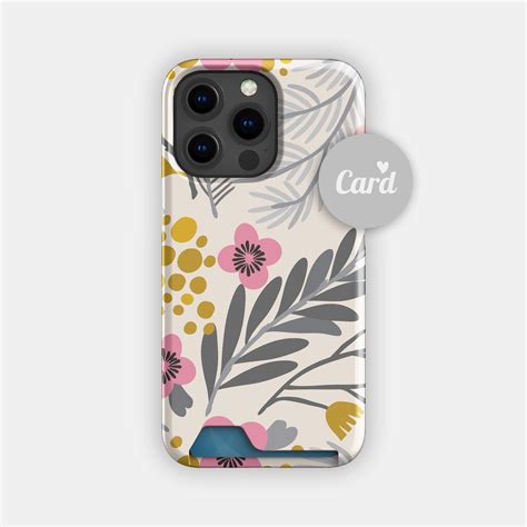 POLLEN SPRINKLE Card Holder Case for Galaxy S22, Galaxy S21, iPhone 15 ...