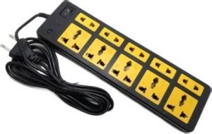 Morvi ELECTRIC BOARD EXTENSION CORD POWER STRIP SURGE PROTECTOR MULTI ...