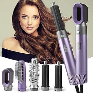 Exxelo (10 Year Warranty) 5 in 1 Hair Styler for Women Hair Dryer Air ...