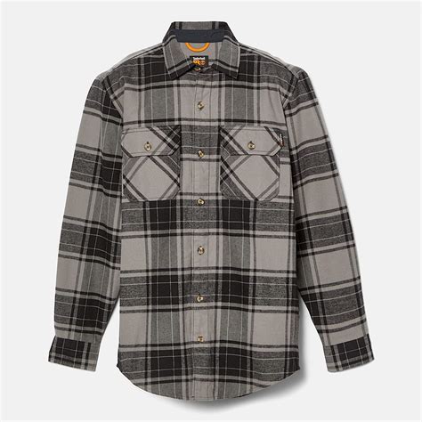 Men's Woodfort Heavyweight Flannel Work Shirt