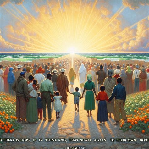 What does Jeremiah 31:17 mean? | Bible Art