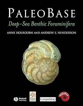 Buy PaleoBase: Deep Sea Benthic Foraminifera Book Online at Low Prices ...