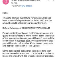 Divaker — refund amount | 2727123
