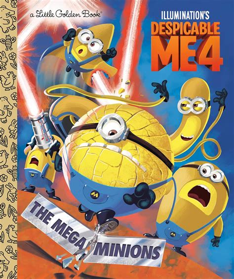 DESPICABLE ME 4 LGB (Little Golden Books; Despicable Me 4) : Wrecks ...