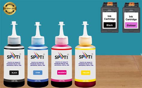 SPOTINK Refill Ink Kit Compatible for Canon PG- 745XL and CL-746XL Ink ...