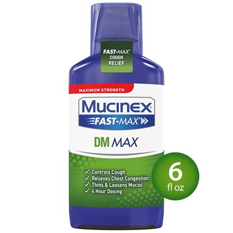 Mucinex Dm Cough Syrup Ingredients at Jack Waller blog