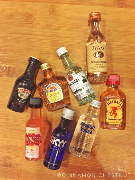 Mini Bar in a Jar | Mini alcohol bottles, Mini liquor bottles, Mini ...