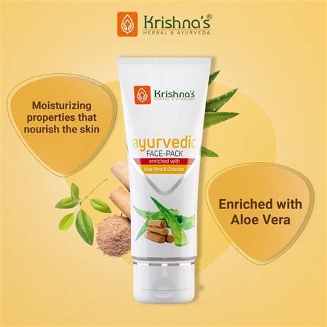Buy Krishna's Ayurveda Ayurvedic Face Pack – Krishna's Herbal & Ayurveda