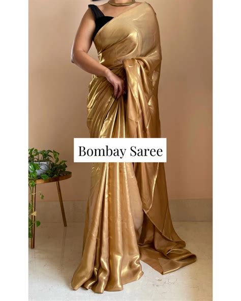 Shimmer Satin – Bombay Saree