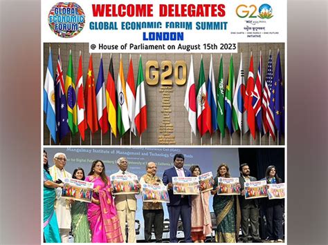 Global Economic Forum G20 initiative summit at London House of ...