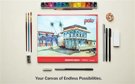 Polo A3 Drawing Book - 36 Pages Sketchpad | Acid-Free Paper with Smooth ...