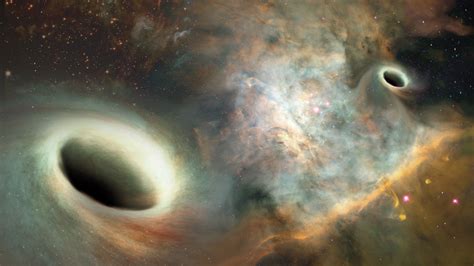 Incredible New Observation Shows Supermassive Black Holes Orbiting Each ...