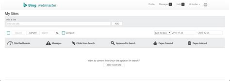 Image result for Bing Webmaster Tools Tutorial