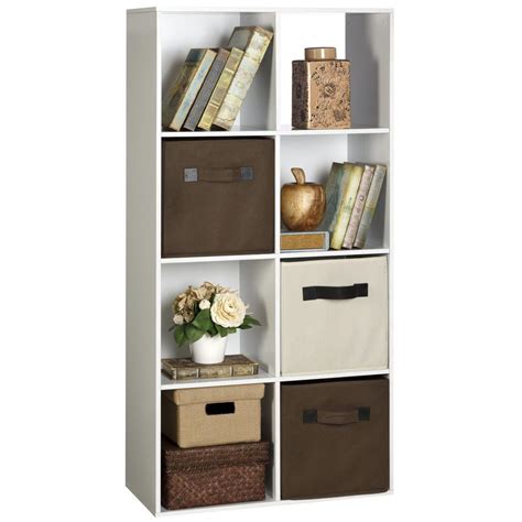 Amazon.com: OneSpace 8-Cube Organizer, White: Home & Kitchen