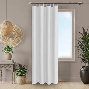 Buy Urban Space Cotton Curtain Lining for Door, White Door Sinlge ...