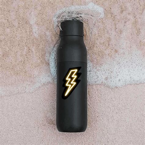 Buy Neon Lightning Sticker Online | Stickers | STICK IT UP