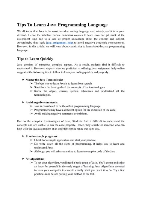 Learn Java Programming Language 的图像结果