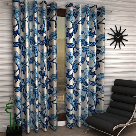 Buy Home Sizzler Set of 2 Door Curtains - 7 Feet Long Online at Low ...