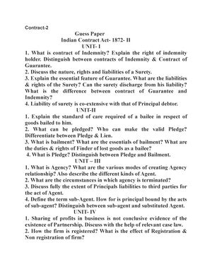 Acceptance notes & its essentials - contract 1 - Acceptance Definition ...