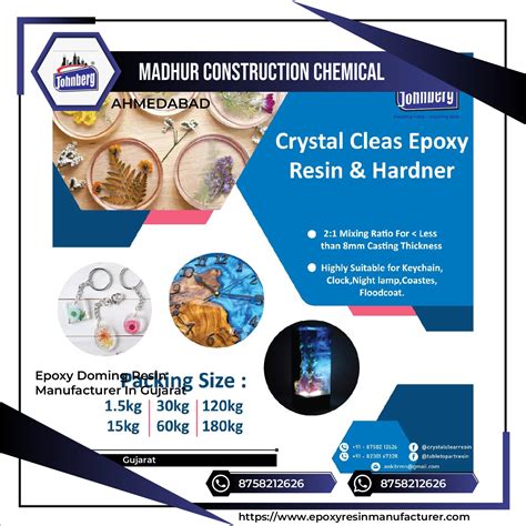 Epoxy Doming Resin Manufacturer In Gujarat - Madhur Construction Chemical