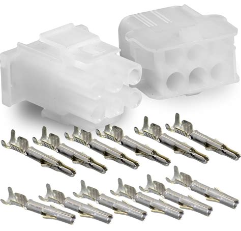 Molex -1 Complete Set - (6 Circuit) w/14-20 AWG, Wire Connector - 2 ...