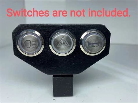 Aluminium HE30 switch socket for Bikes 16mm - 3 port. | RDR Store