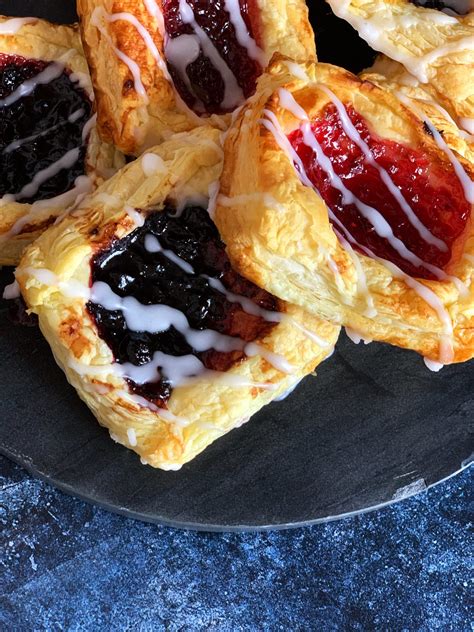 Jam Puffs Recipe | Delicious Jam Danish Pastries