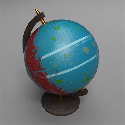 ArtStation - One Piece World Globe
