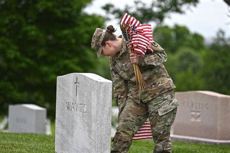 Honoring the fallen at Chaplains Hill during ‘Flags In’ | Article | The ...