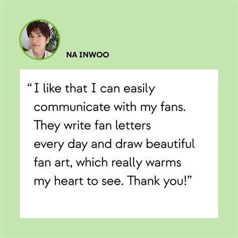 b.stage | Meet our Owners: Na Inwoo's Experience with Fan Communication ...