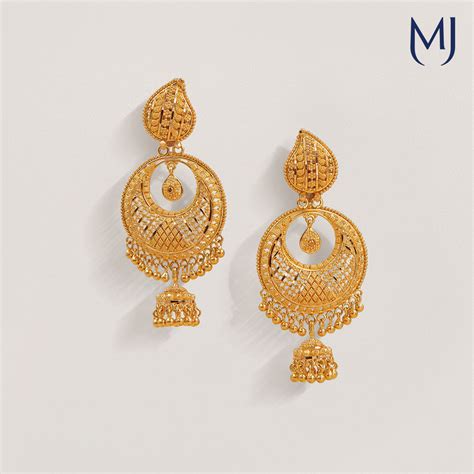 Light Weight & Daily Wear Gold Earrings Designs (2025) | Buy Gold ...