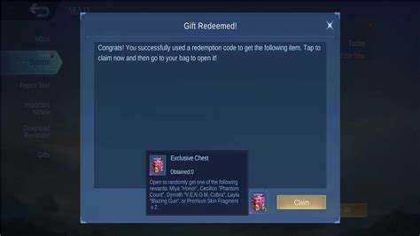 Image result for Redeem Code for MLBB