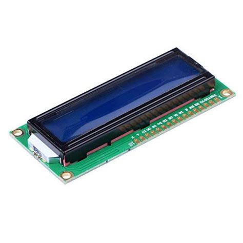 Divye 16x2 LCD Display Blue Alphanumeric Display (JHD162A) for 8051 ...