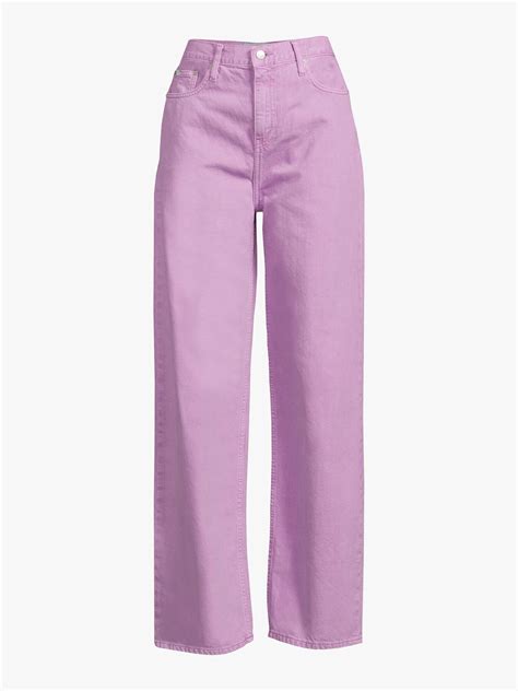 Calvin Klein Jeans Women's High Rise Relaxed - Size 25 Purple | Calvin ...