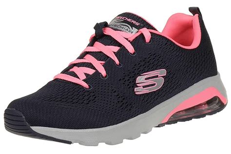 Buy Skechers Women's Charcoal Pink Running Shoes-9 UK/India (42 EU)(12 ...