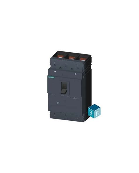SIEMENS, Molded Case Circuit Breakers (MCCB), 3VM13404EE320AA0, 3P ...