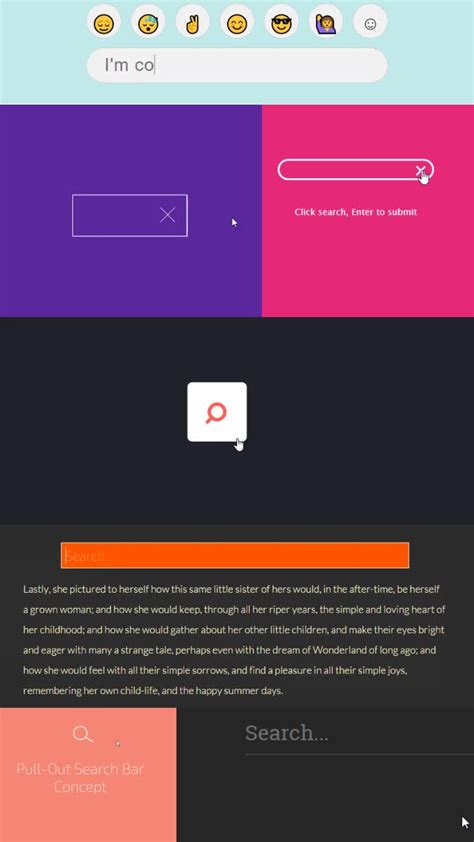 Design Search Box HTML 的图像结果
