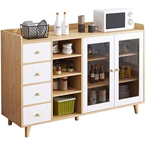 Storage Sideboard Dining Buffet Server Cabinet, | Ubuy India