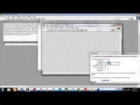 Image result for How to Excel LabVIEW Report Generation