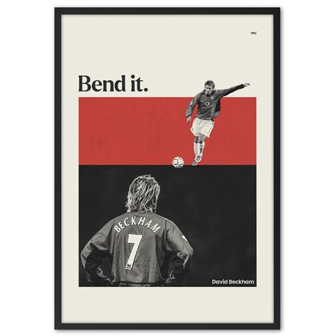 David Beckham Poster – The Posty Club
