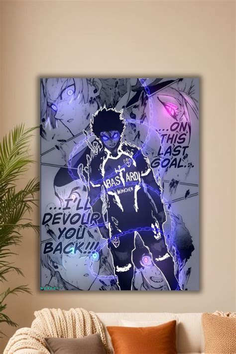 "Trap God: Nagi Seishiro Blue Lock poster" – Luxen Art Gallery