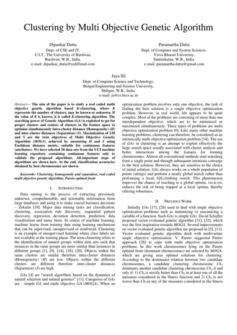 Image result for Multi-Objective Genetic Algorithm