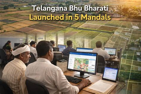 Pilot Testing of Telangana Bhu Bharati in 5 Mandals: A New Era for ...