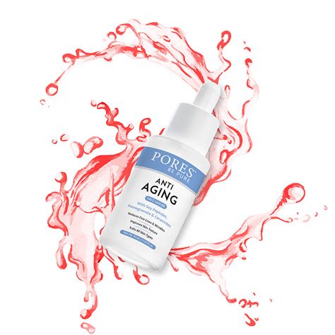 ANTI AGING FACE SERUM - Soy Peptides & Ceramides - 30 mL – PORES Be Pure