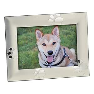 Creative Gifts International 024158 Puppy Paw Print Picture Frame, 4" x ...