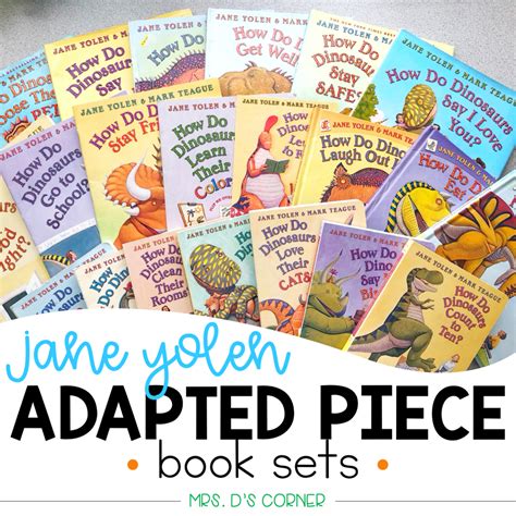 How Do Dinosaurs... Adapted Piece Book Set [21 book sets included!] Ja ...