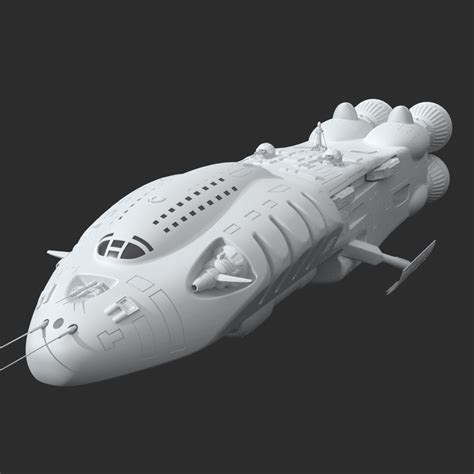 Spaceship Model 的图像结果